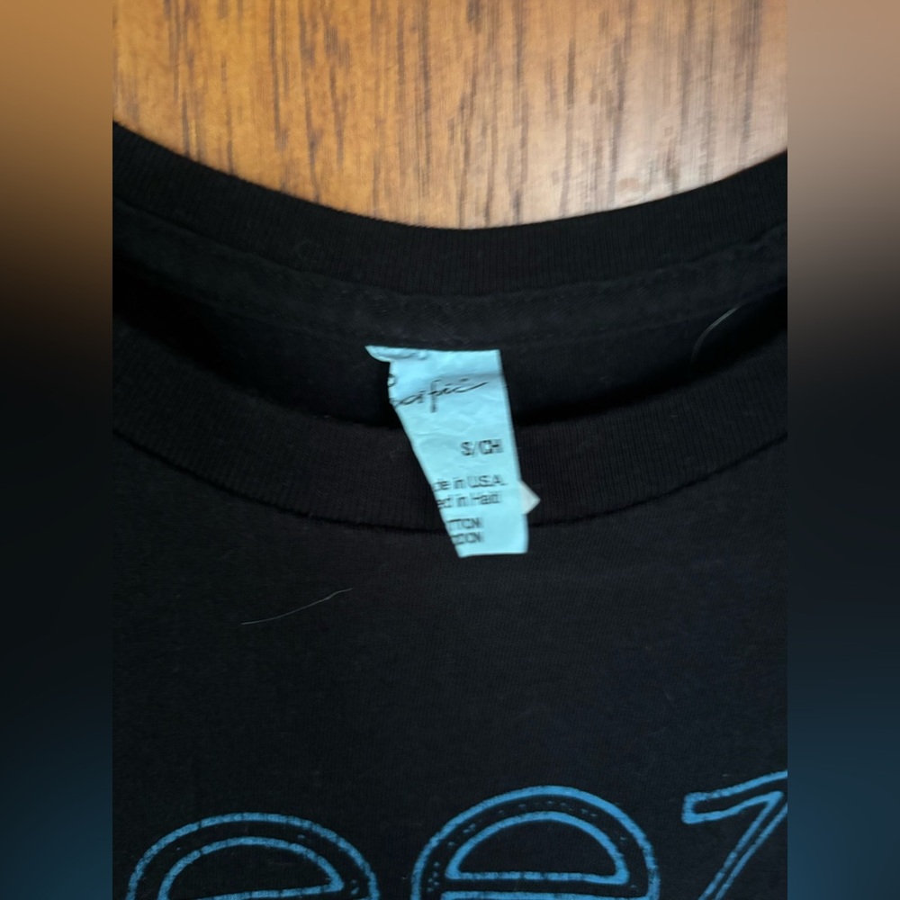 Weezer Black Crew Neck T-Shirt - Picture 2 of 3